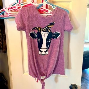 Cow tie top